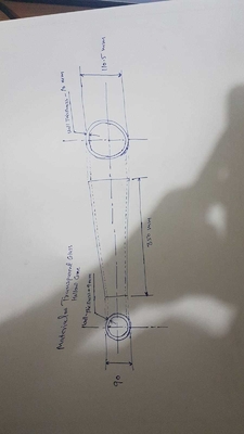Μηχανή κατασκευής χαρτιού κώνου από κεντρικό γυαλί για την παραγωγή φυσικού χαρτιού L 350 mm