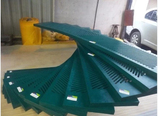 Πλαστικά στοιχεία αποβρύθμισης UHMWPE για μηχανές παραγωγής χαρτιού Μεταφορά με θάλασσα ή αεροπορία