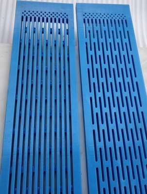 Πλαστικά στοιχεία αποβρύθμισης UHMWPE για μηχανές παραγωγής χαρτιού Μεταφορά με θάλασσα ή αεροπορία