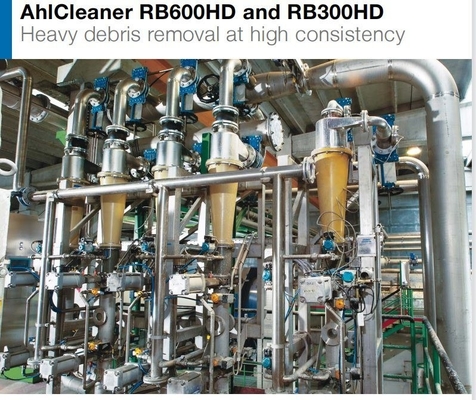 Προσαρμογή Rb300 Hc καθαριστικό διαχωρισμού ινών και ρύπων με PA66 αλουμινένιο κεραμικό