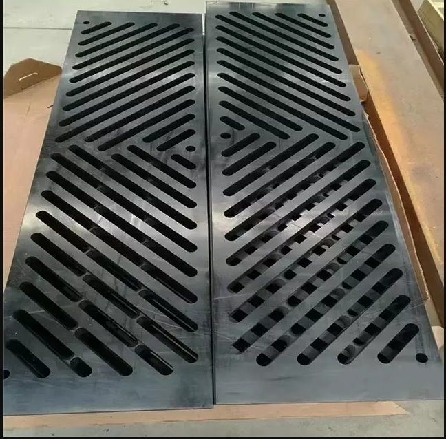 Πλαστικά στοιχεία αποβρύθμισης UHMWPE για μηχανές παραγωγής χαρτιού Μεταφορά με θάλασσα ή αεροπορία